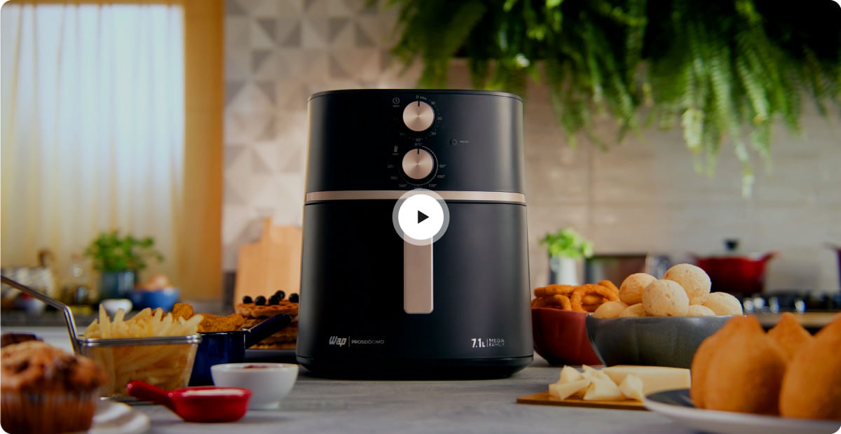 Video Air fry Grand Family 7.1L