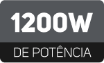 1200W de potência w-70