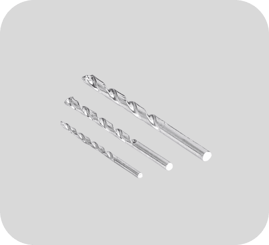 3x brocas para alvenaria (5, 6 e 8mm)