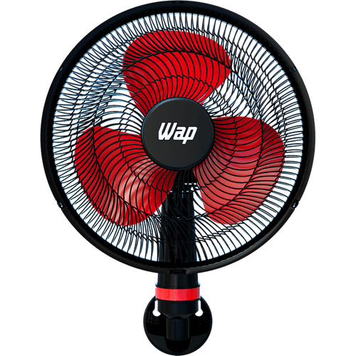 Ventilador-WAP-Rajada-Turbo-de-Parede-Vermelho