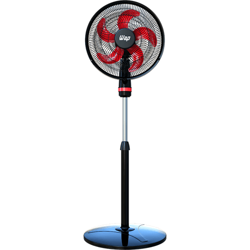 Ventilador-WAP-Rajada-Turbo-W130-de-Coluna-Vermelho