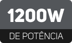 Potência de 1200W