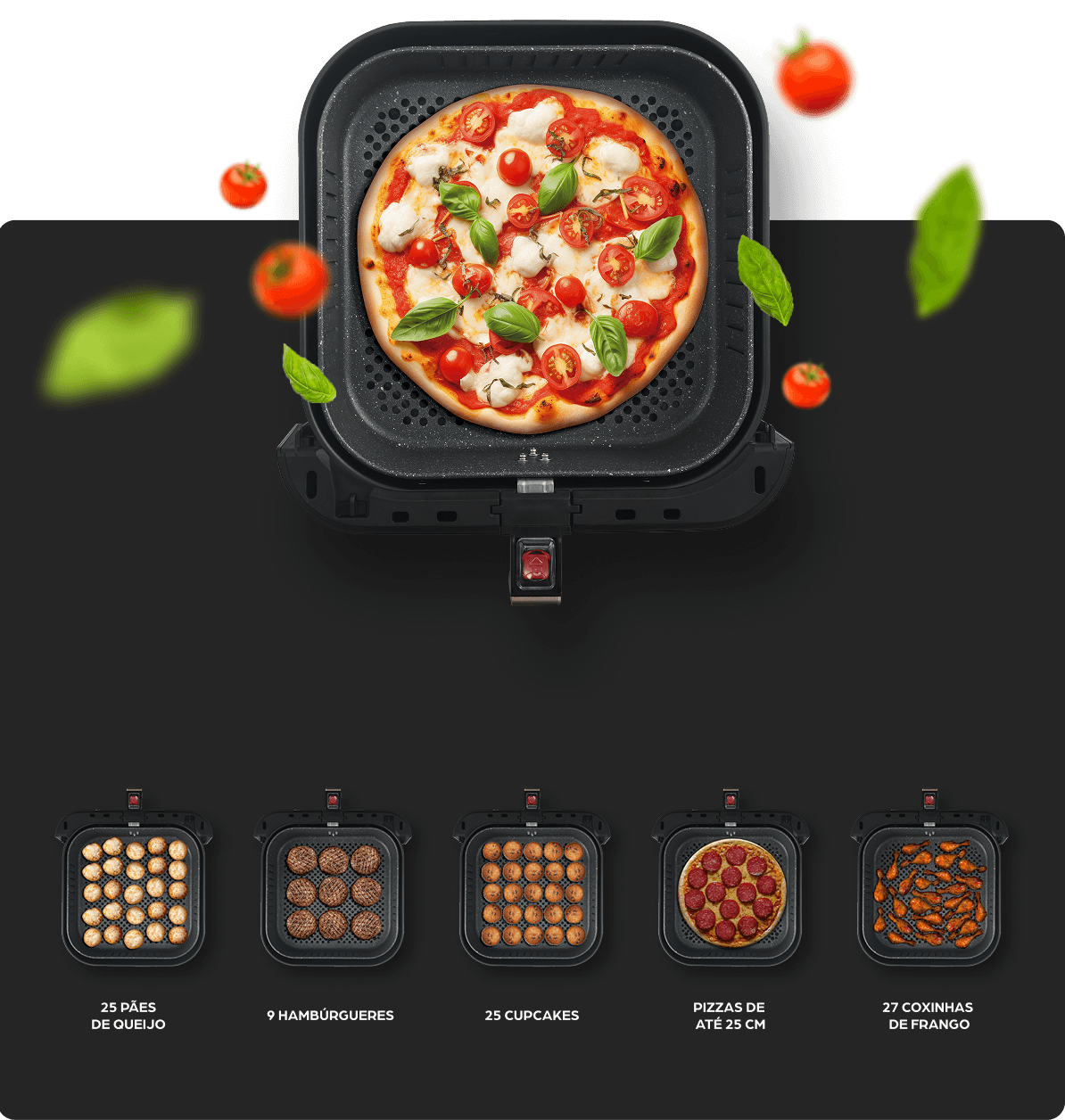 Air Fryer 5.2 Litros | Fritadeira Elétrica WAFG2S